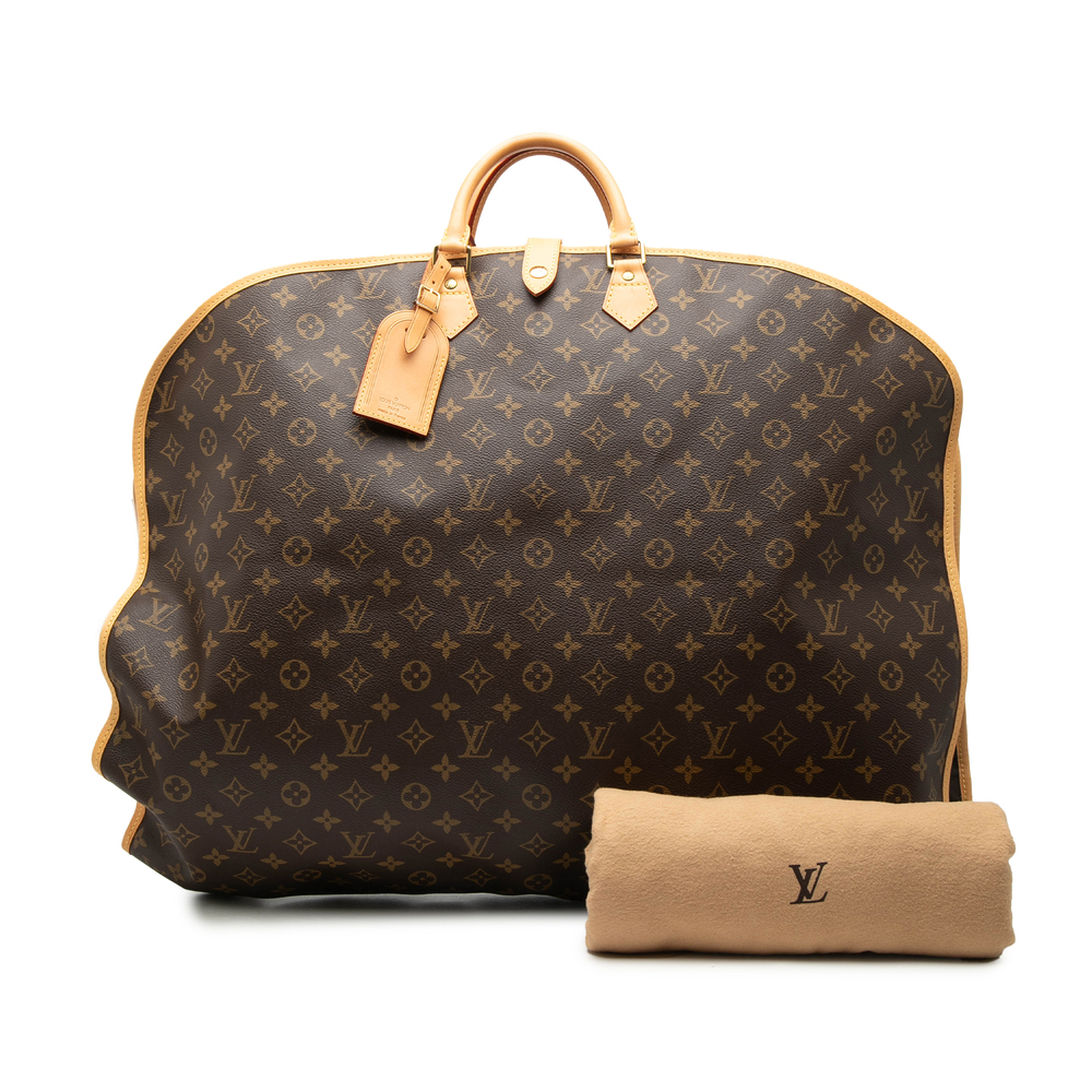 Pre-Loved Louis Vuitton Monogram Housse Porte Habits Garment Cover - Picture 8 of 8